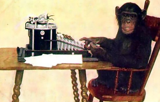 monkeys can write