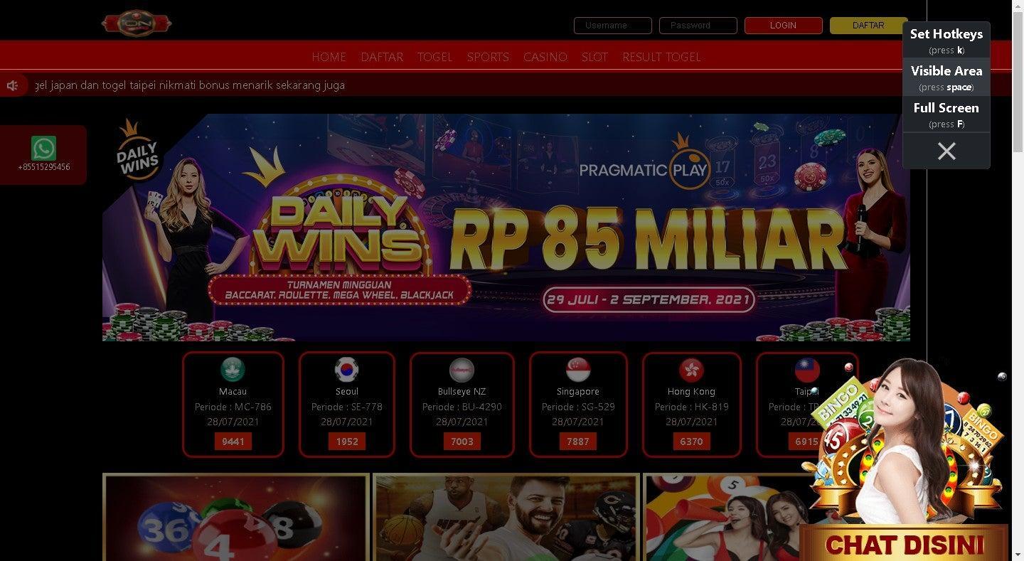 Daftar Togel Online Terbaik dan Terpercaya 2021